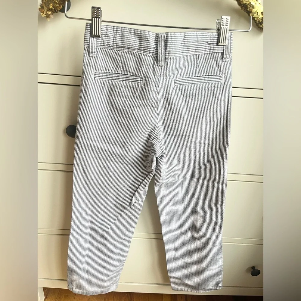 NWT Gymboree Boys Seersucker Striped Pant Size 6